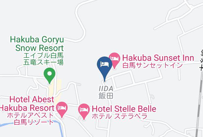 Hakuba Vil Kitaazumi District - Bears Den Mountain Lodge Maps