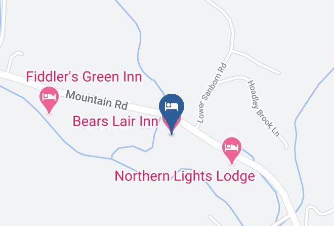 Lamoille - Bears Lair Inn Maps