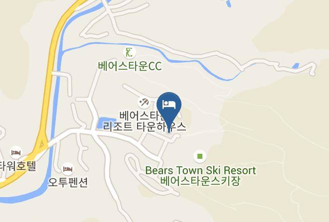 Pocheonsi - Bears Town Resort Maps