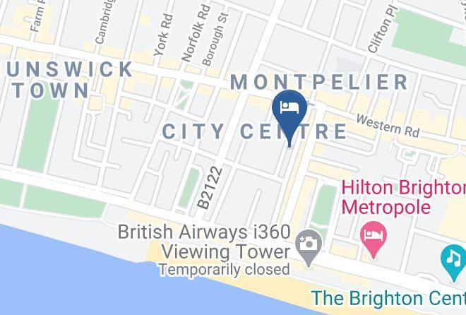 Brighton And Hove - Beatnik Central Maps