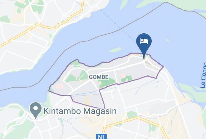 Kinshasa Urban - Beatrice Hotel Maps