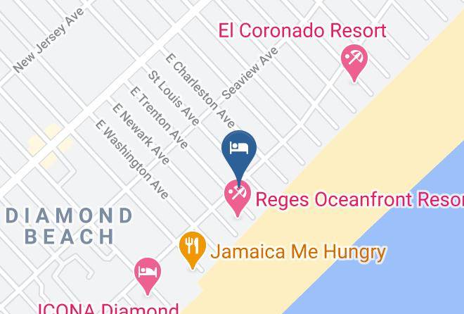 Cape May - Beau Rivage Beach Resort Maps