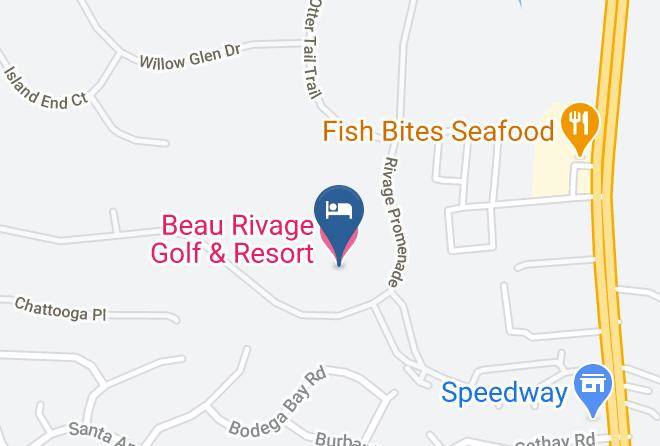 Beau Rivage Golf & Resort Map