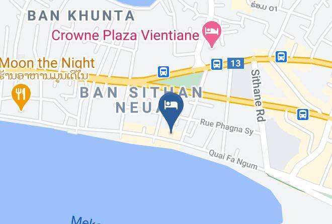 Vientiane - Beau Rivage Hotel Maps