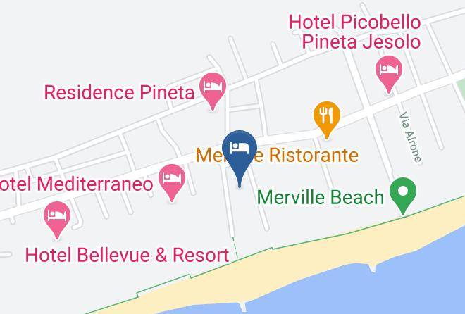 Beau Rivage Pineta Map