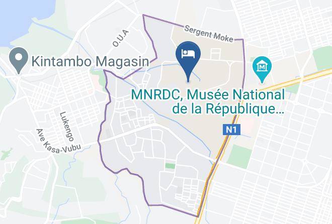 Kinshasa Urban - Beau Vent Maps
