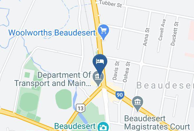 Scenic Rim - Beaudesert Hotel Maps
