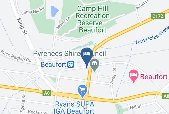 Pyrenees - Beaufort Hotel Maps