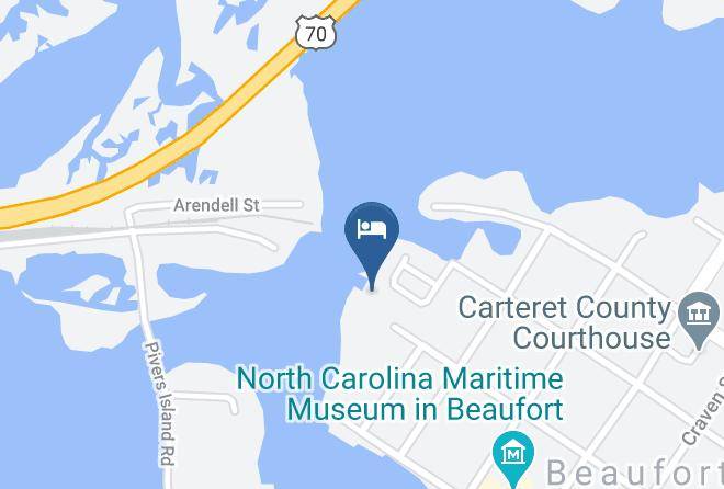 Carteret - Beaufort Inn Maps