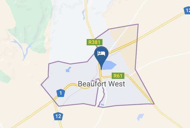Central Karoo - Beaufort Manor Country Lodge Maps