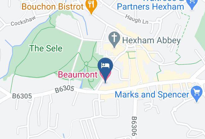 Northumberland - Beaumont Hotel Maps