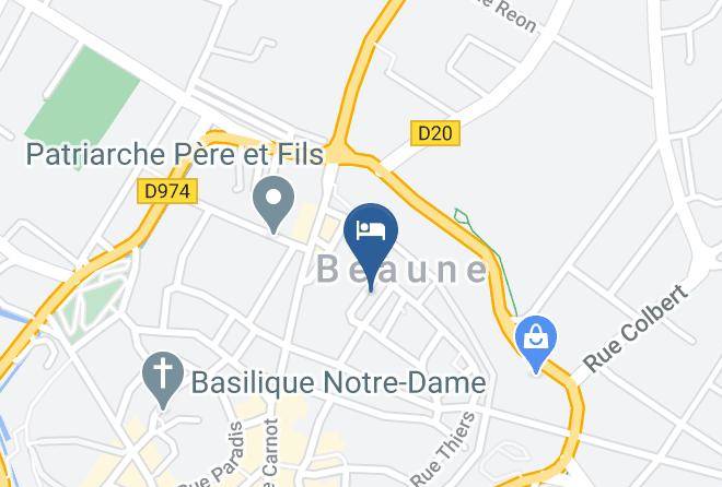 Cote D Or - Beaune Nuit Maps