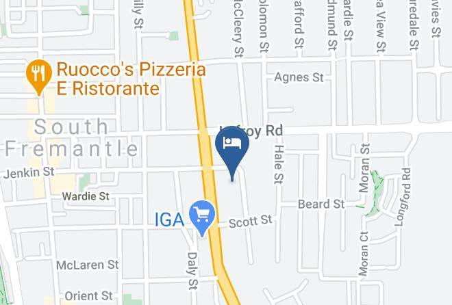Fremantle - Beaut In Beacy Maps