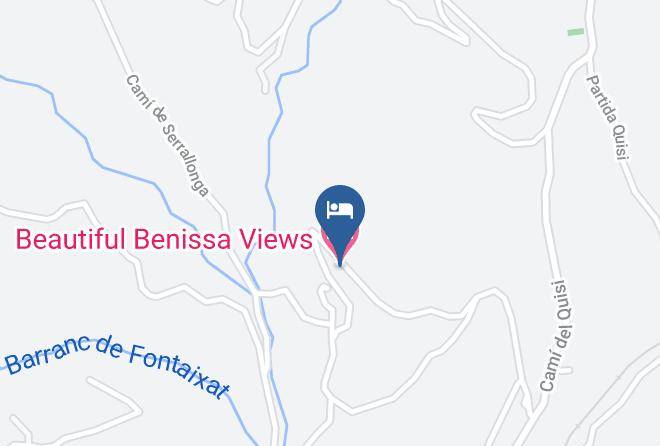 Alicante - Beautiful Benissa Views Maps
