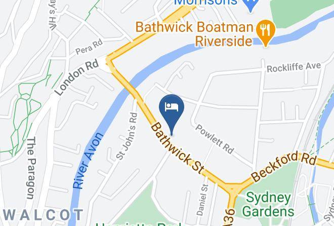Bath And North East Somerset - Georgian Holidays Maps
