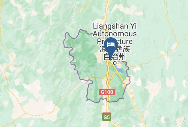 Liangshan Yizu Aut Prefecture - Beautiful Landscape Hotel Maps