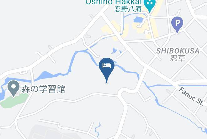 Oshino Vil Minamitsuru District - Beautiful Mt Fuji B Maps