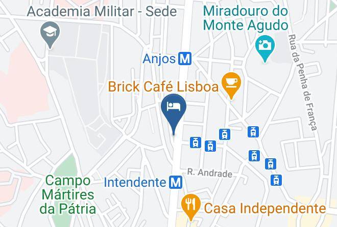 Lisbon - Wc By The Beautique Hotels Maps