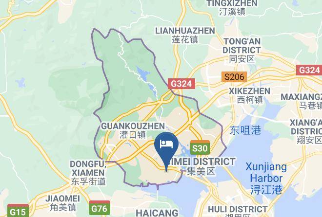 Xiamen - Beauty Holiday Hotel Maps
