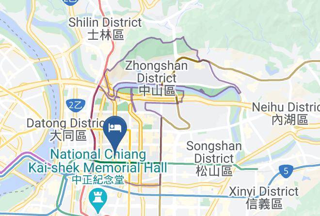 Zhongshan District - Beauty Hotels Taipei Hotel Bchic Maps
