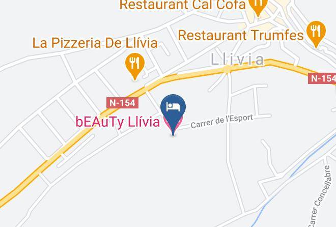 Girona - Beauty Llivia Hotel Maps