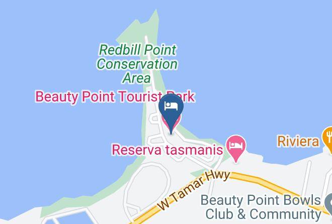 West Tamar - Beauty Point Tourist Park Maps