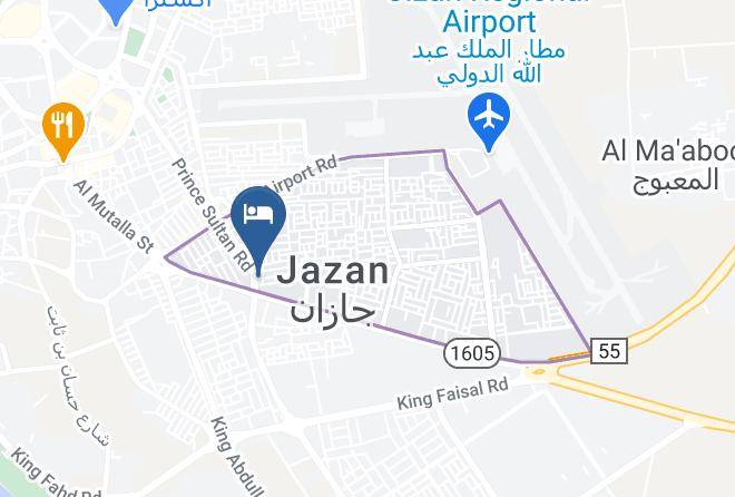 Jazan - Beauty Rayan Hotel 2 Maps