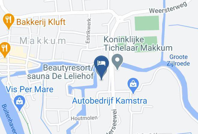 Sudwest Fryslan - Beautyresort Sauna De Leliehof Maps