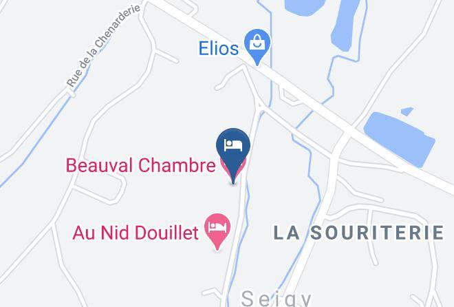 Loir Et Cher - Beauval Chambre Maps