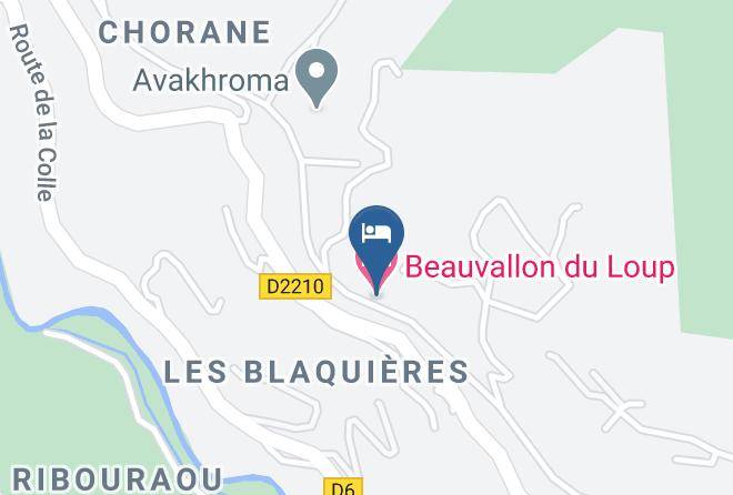 Maritime Alps - Beauvallon Du Loup Maps