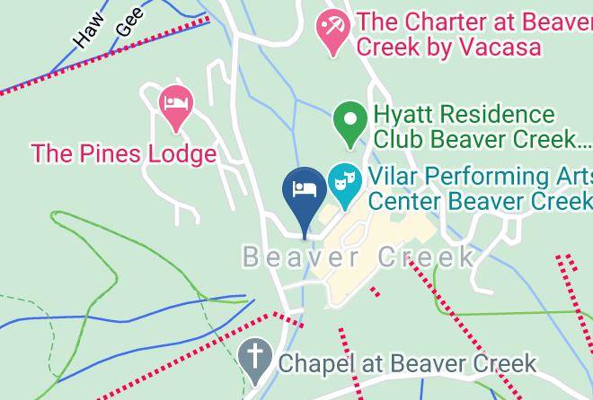 Beaver Creek Lodge Autograph Collection Map