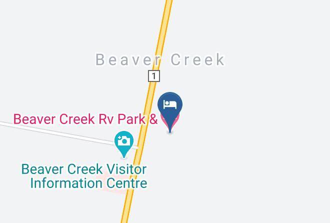 Beaver Creek - Beaver Creek Rv Park & Motel Maps