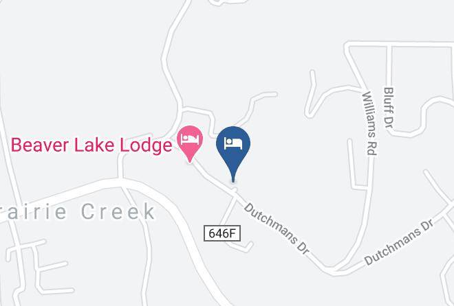 Benton - Beaver Lake Get A Way Maps