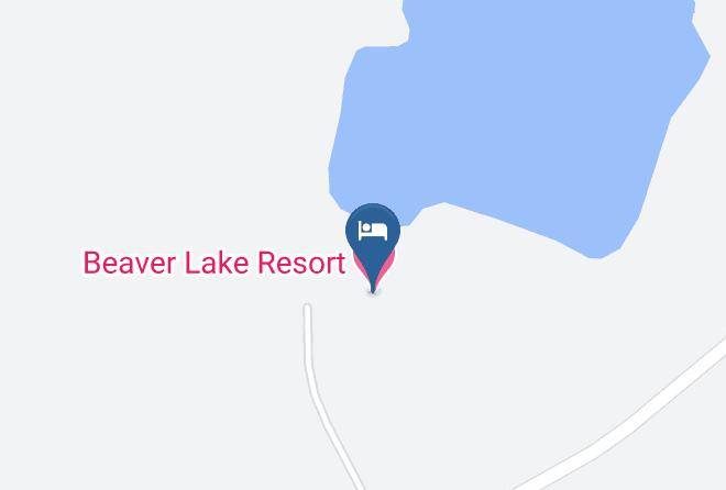 Beaver Lake Resort Map