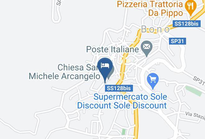 Sassari - B&b Armony Bono Maps
