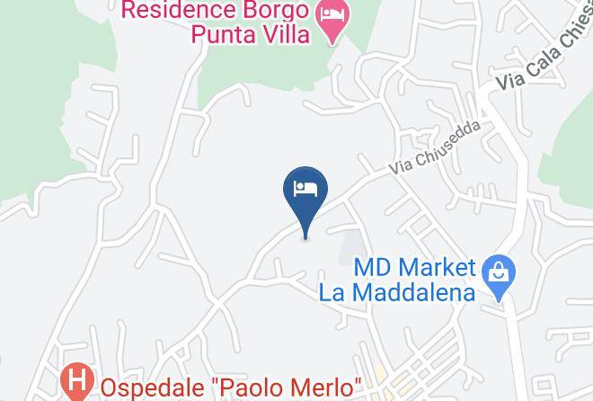Sassari - Bella Vista Maps