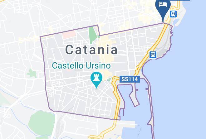Catania - Beb Catania Perla Sicula Maps