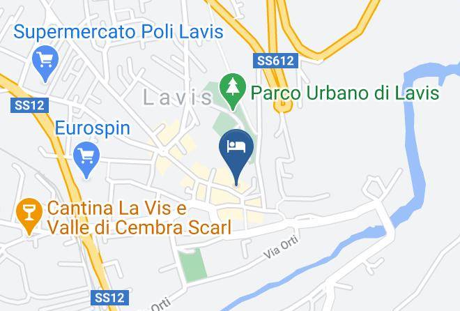 Trento - Beb Cest Lavis Maps