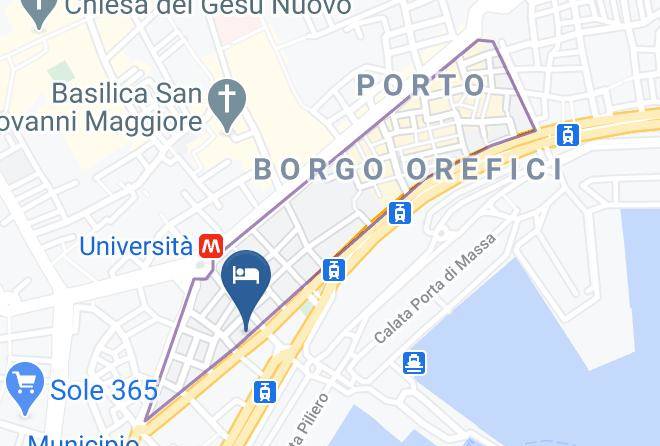 Naples - De Gasperi 55 Maps