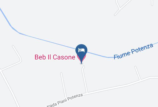 Macerata - Beb Il Casone Maps