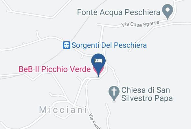 Rieti - Beb Il Picchio Verde Maps
