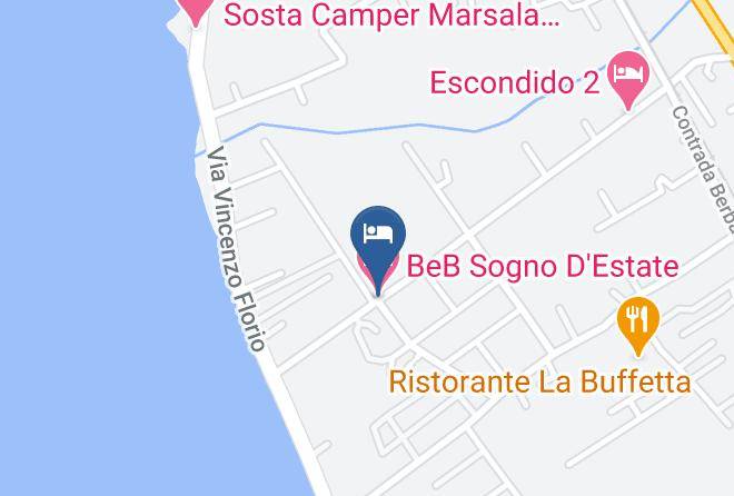 Trapani - Beb Sogno D'estate Maps