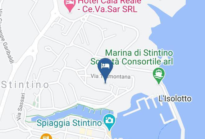 Sassari - Beb Stintino Vacanze Maps