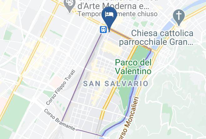 Turin - Beb Torino Mansarda Maps