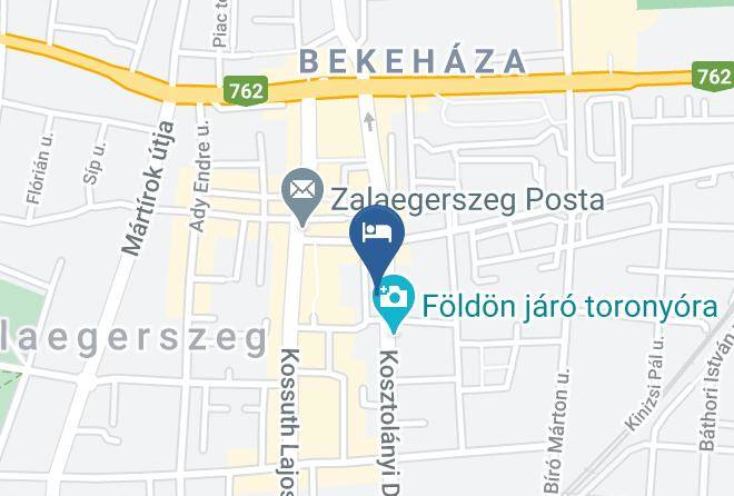 Zalaegerszeg - Beck's Corner Motel Maps