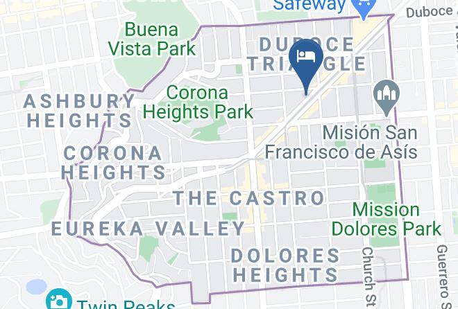 San Francisco - Beck's Motor Lodge Maps