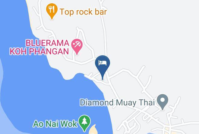 Amphoe Ko Pha Ngan - Beck's Resort Maps