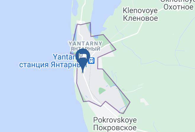 Yantarnyy - Becker Hotel Maps