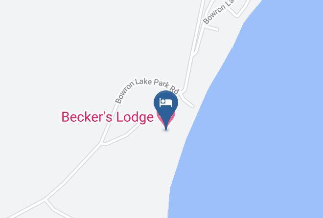 Cariboo - Becker's Lodge Ltd Maps