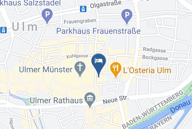 Ulm - Beckers Boutique Hotel Maps